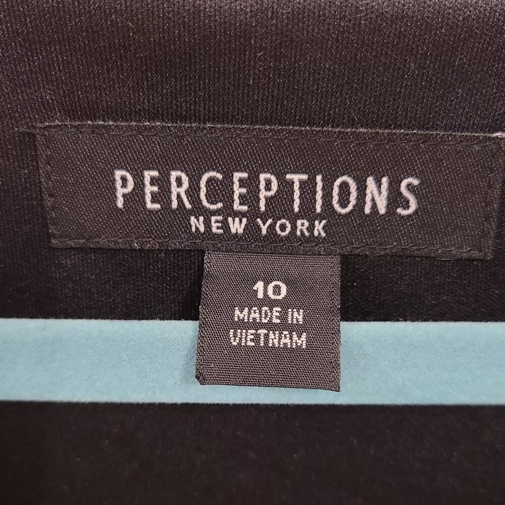 Perceptions New York Dress | Size 10 | Bold Floral Belted Style - Picture 11 of 11
